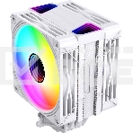Кулер для процессора Bloody BD-AC230-ARGB1 ARGB белый, 120 мм, алюминий/медь, 1600 об/мин, 32 дБ, 4 pin, 230 Вт, 154 мм, фото3