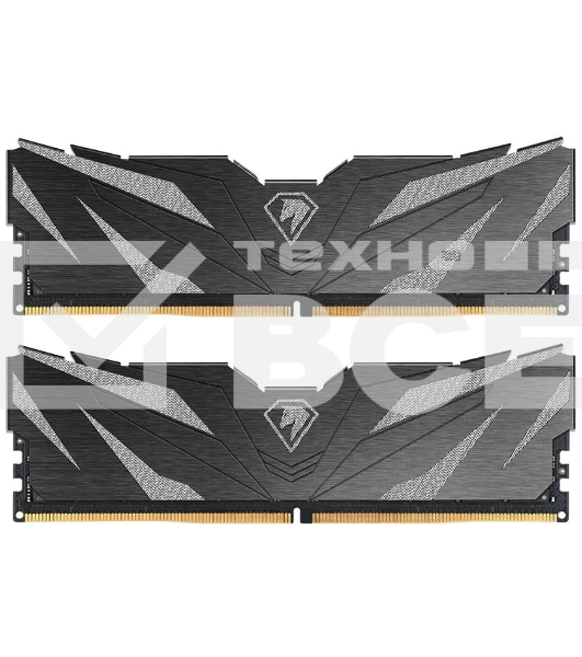 Оперативная память Netac Shadow II, DDR5, 32GB (2x16GB), 6000 MHz, CL38, DIMM, с радиатором, RGB, черный