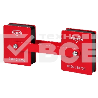 Магнитный угольник Elitech 0606.018700
