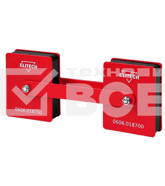 Магнитный угольник Elitech 0606.018700