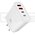 Сетевое зарядное устройство MORE CHOICE NC95 2USB+2Type-C 3.0A PD 65W, белый, фото 1