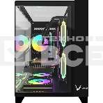 Компьютерный корпус AeroCool/Formula Crystal Z9M черный без БП mATX 1xUSB 3.0 1xUSB3.1 audio bott PSU, фото4