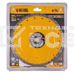 Диск алмазный отрезной Denzel 230 х 22,2мм, сплошной, супертонкий, горячий пресс, сухой/мокрый рез, фото3