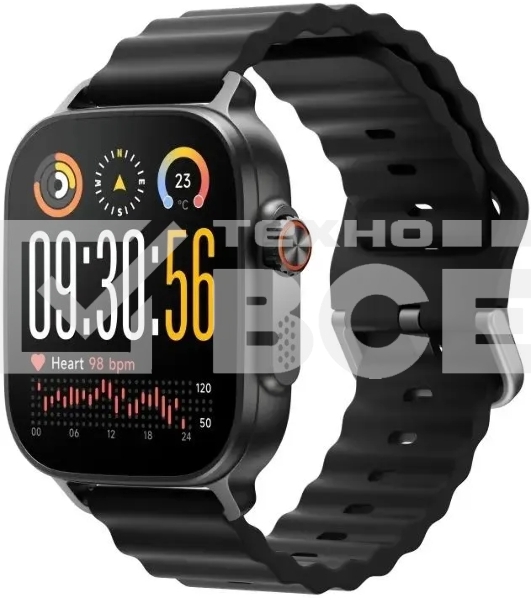Умные часы Realme Watch 5 1.97' AMOLED корп.черный рем.черный (RMW2501)