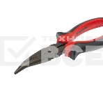 Длинногубцы Matrix black nickel 160 мм изогнутые, двухкомпонентные рукоятки, фото3