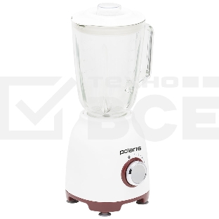 Блендер стационарный Polaris PTB 0821G Белый/Красный