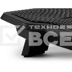 Подставка для ноутбука Buro 15'335x265x22мм 74.35дБ 1xUSB 2x 140ммFAN 480г металлическая сетка/пластик черный, фото2