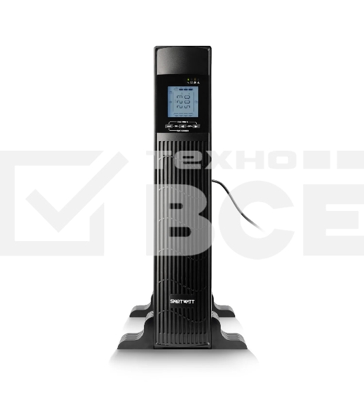 Источник бесперебойного питания SMARTWATT UPS DATA 1kVA Line-interactive SIN 1000VA/800W (Euro x1, IEC C13 x3, USB, RJ11/RJ45 protection, SNMP, LCD,