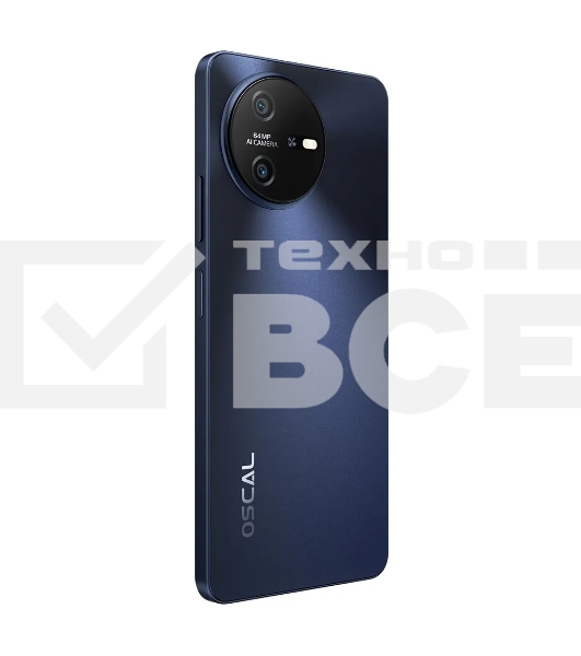 Смартфон OSCAL Tiger 12, 12/256Gb, серый