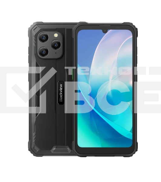 Смартфон Blackview BV5300 Plus, 8/128Gb, черный