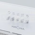 Вытяжка кухонная полновстраиваемая Krona ARVEN 500 WHITE PB белый, фото4