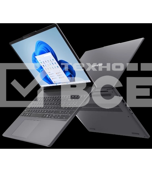 Ноутбук Lenovo IdeaPad Slim 3 15IRH10 серый 83K1002URK 15.3