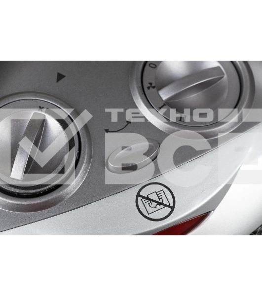 Тепловентилятор Centek CT-6021 серый/черный, 750/1500 Вт, 15 м2, термостат