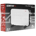 Конвектор Centek CT-6125 белый/черный, 750/1250/2000 Вт, 25 м2, механический термостат, фото6