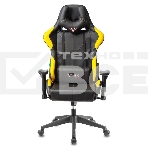 Кресло игровое Бюрократ VIKING 5 AERO YELLOW черный/желтый искусственная кожа, фото18