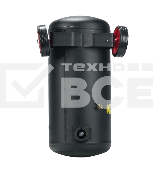 Компрессор поршневой P.I.T. PAC24-C1 безмасляный 110л/мин 24л 600Вт черный/красный