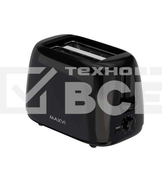 Тостер Maxvi KT723P черный