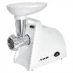 Мясорубка электрическая АКСИНЬЯ КС-2005С белый, 2000 Вт, 1.8 кг/мин, реверс, защита от перегрузки, насадки - 7, фото 1