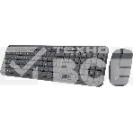 Комплект клавиатура + мышь Оклик S277W клав:серый мышь:серый USB беспроводная Multimedia (2066173), фото2