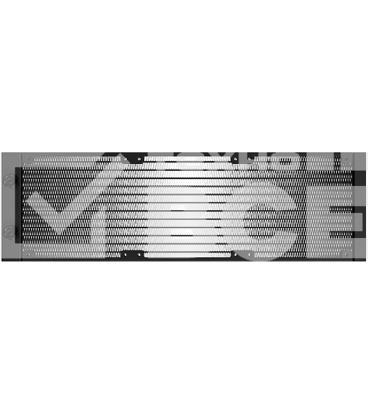 Система водяного охлаждения ID-Cooling FX360 LCD PE (Soc 1851/1700/1200/115X/AM5/AM4, 3x120мм fan, 2450rpm, 34.3 дБ, 350W, PWM 4-pin, Al+Cu) (FX360 LCD PE)