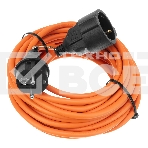 Удлинитель-шнур силовой Garden Series Denzel ПВС, 10 м, 1 розетка 3x1,5 мм, фото 1