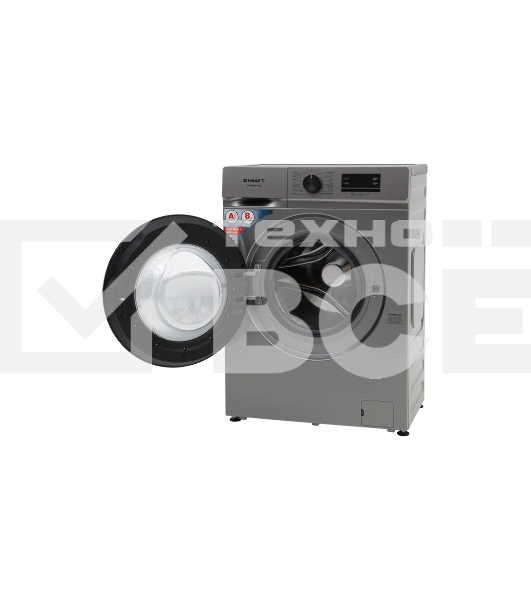 Стиральная машина KRAFT KF-MBDS8148G серый, загрузка фронтальная 8 кг, 1400 об/мин, класс: А+++