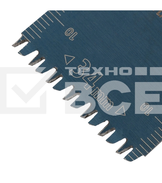 Набор насадок для МФИ Denzel по дереву и металлу, 3 шт.