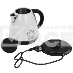 Чайник электрический Hyundai HYK-S4502 1.7 л, 2200 Вт, жемчужный/черный (корпус: нержавеющая сталь/пластик), фото8