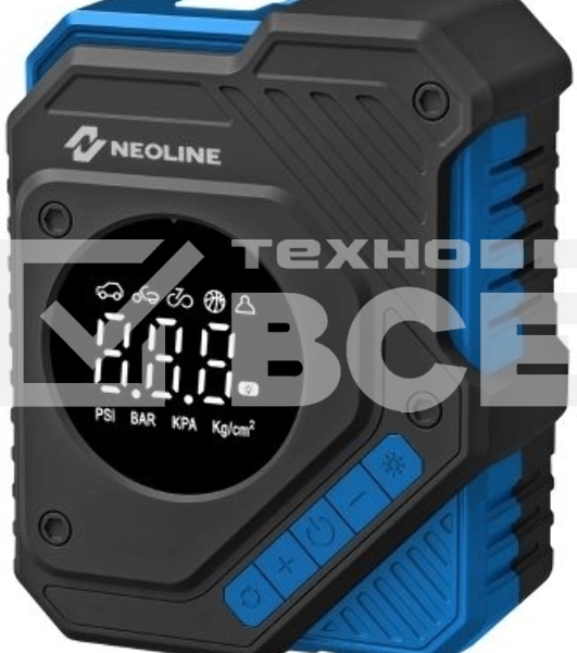 Автомобильный компрессор Neoline Dela S 23л/мин шланг 0.54м