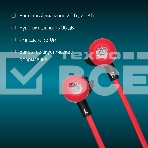 Проводные наушники Oklick HS-S-210 красный, внутриканальные, jack 3.5 мм, фото11