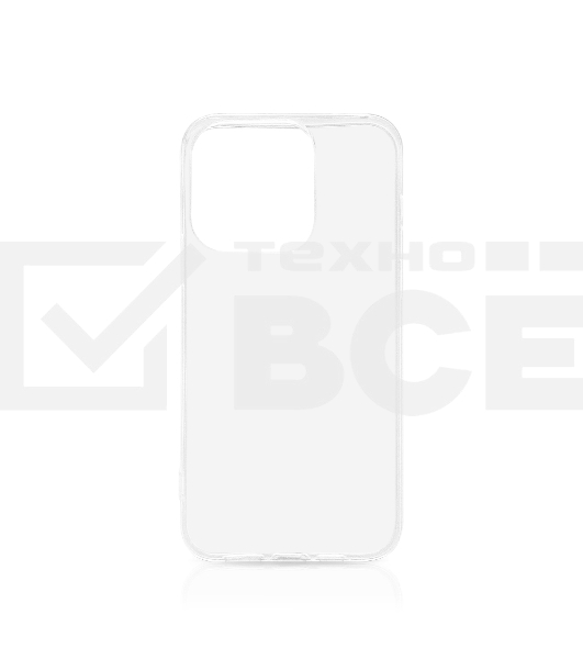 Чехол (клип-кейс) DF для Apple iPhone 14 Pro Max iCase-29 прозрачный (DF ICASE-29)