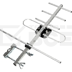 Антенна телевизионная Hyundai H-TAE100 9дБ пассивная серебристый, фото6