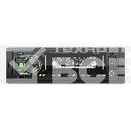 Автомагнитола AURA FIREBALL-204BT, 1 DIN, Bluetooth, USB Type-A, AUX, фото 1