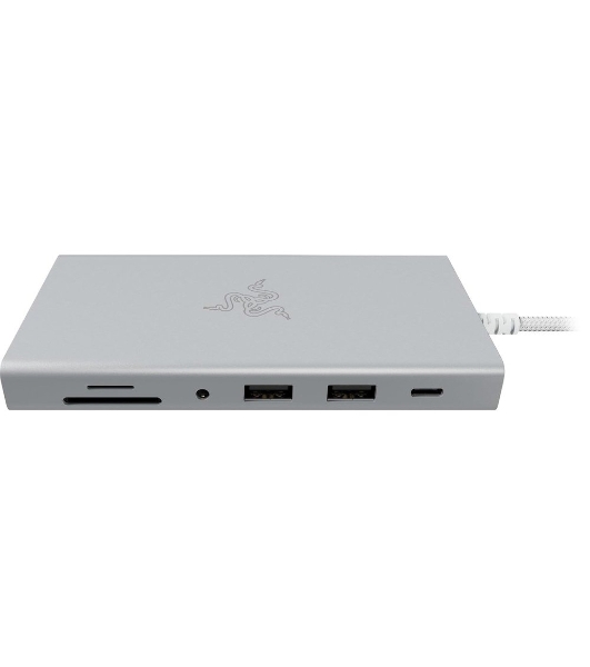USB-концентратор Razer RC21-02250200-R3M1, USB Type-C, USB/HDMI/RJ-45/micro SD/SD/Jack 3.5мм, USB Type-C