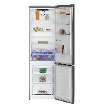 Холодильник Beko B3RCNK405HDXBR антрацит двухкамерный морозилка снизу, No Frost, фото3