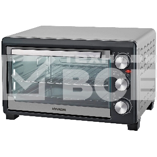 Мини-печь Hyundai MIO-HY072 23л. 1500Вт серебристый/черный