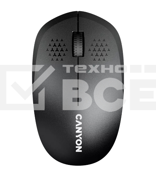 Мышь беспроводная Canyon MW-04 черный, 1200 dpi, Bluetooth, кнопки - 3