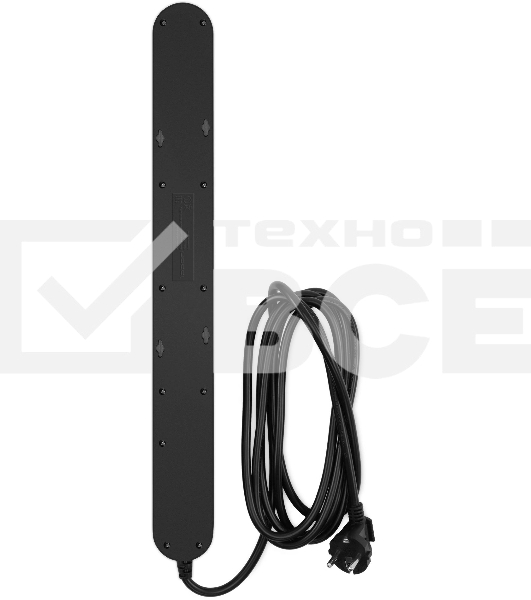 Сетевой фильтр Ippon NF-EU-3-16 3 м, 6 розеток, черный, коробка