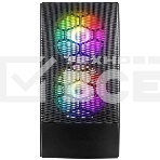 Компьютерный корпус 1STPLAYER FIREBASE X4-M Black / mATX, TG / 1x120mm & 2x140mm LED fans inc. / X4-M-BK-2F1P-1F1, фото3