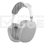 Гарнитура Bluetooth QUMO Emotion (ВТ 0090)  MicroSD  AUX  накладная  Bluetooth 5.3  360 мА  10ч  серебро, фото 1