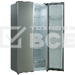 Холодильник Бирюса SBS 400 I нержавеющая сталь двухкамерный 232/168 л морозилка слева, No Frost , Side-by-side, фото9