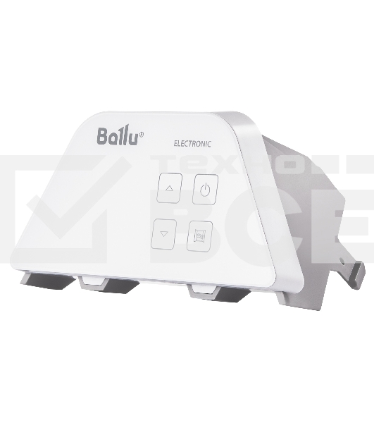 Комплект Ballu Apollo Transformer с блоком управления BEC/AT-2000-4E белый, 2000 Вт, 25 м2, дисплей, термостат