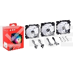 Комплект вентиляторов для корпуса ADATA XPG VENTO 120 ARGB PWM черный, 120 мм, 1850 об/мин, 21 дБ, 4 pin, фото 1