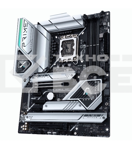 Материнская плата ASUS PRIME Z790-A WIFI, LGA 1700, Intel Z790, 4xDDR5, 4xSATA, 4xM.2 PCIe 4.0 x4, 1xPCIe 5.0 x16, 1xPCIe 4.0 x4, 2xPCIe x1, 1xHDMI, 1xDP, 1xUSB-C 3.2 Gen 2, 1xUSB-C 3.2 Gen 2x2, 2xUSB 3.2 Gen 2, 4xUSB 3.2 Gen 1, 1x 2.5Gb LAN, 3x3.5 мм, 7.