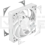 Вентилятор для корпуса PCCooler F5 R120 белый, 120 мм, 2200 об/мин, 32 дБ, 4 pin, фото3