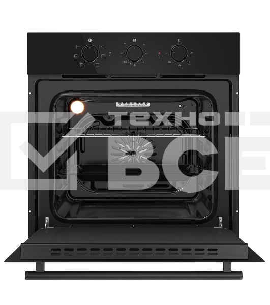 Духовой шкаф электрический HOMSair OEF606BK2 чёрный