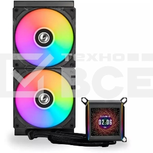 Система водяного охлаждения Lian-Li Galahad II LCD 280 ARGB черный 140мм алюминий+медь 2450rpm 26.7db 4-pin