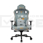 Кресло игровое Knight Craft Dragon серый эко.кожа крестов. металл, фото 1