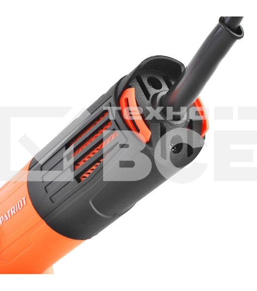 Угловая шлифовальная машина (УШМ) AG 125 тонкий корпус пылезащищенная 850Вт Диск 125мм PATRIOT 110301125