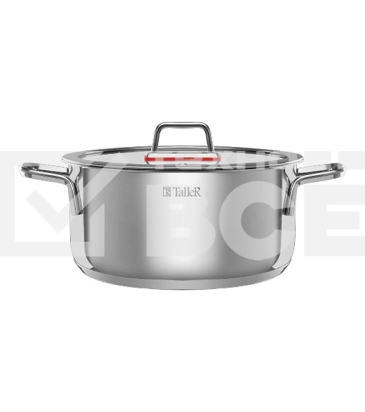 Кастрюля Taller TR-17274 Тенденси нержавеющая сталь 18/10, 5 л